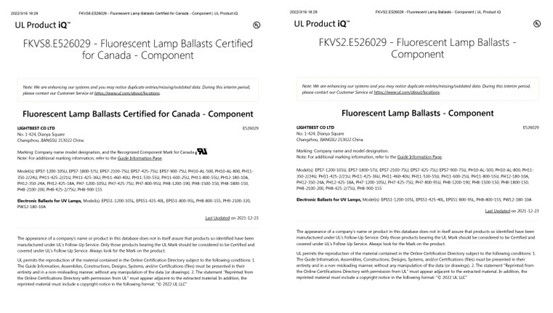 Balastro electrónico LIGHTBEST UL